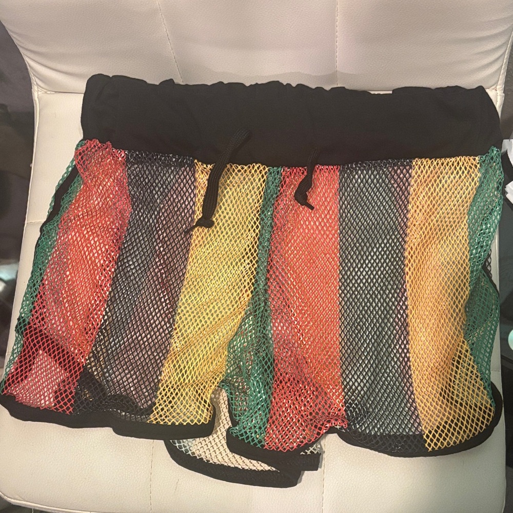 Jamacain Mesh Women Shorts